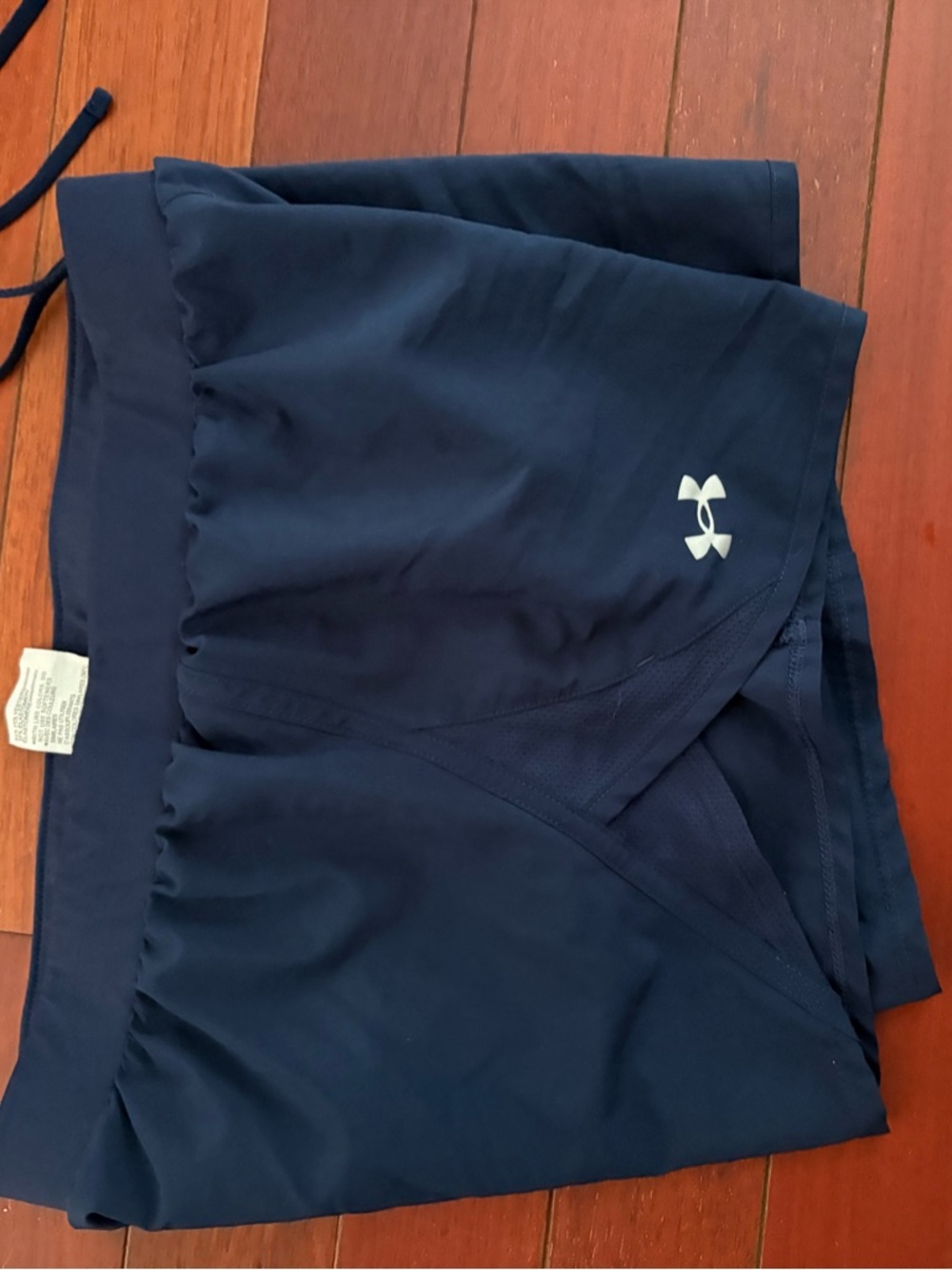 Under Armour Navy Blue Athletic Skort with Logo